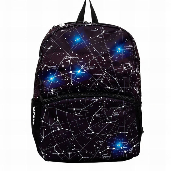 Mochila MOJO con Luz LED - Diseño Constelaciones, Ilumina tu Camino