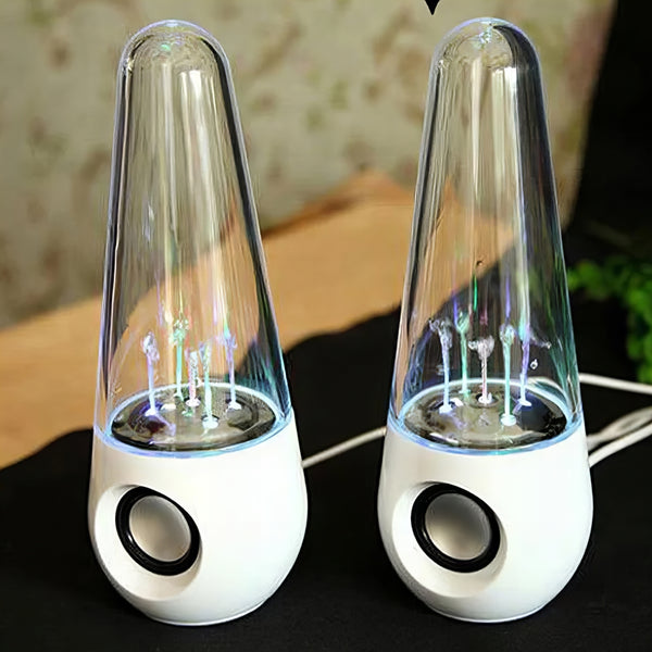 Bocinas Fuentes de Agua Bluetooth Satzuma – Luces que Danzan al Ritmo de tu Música