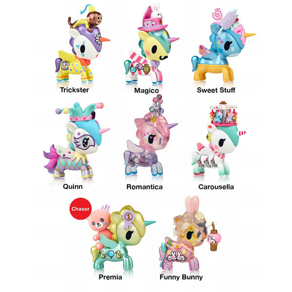 Tokidoki Unicorno Carnival Metallico - ¡Descubre tu figura sorpresa! (1 caja)