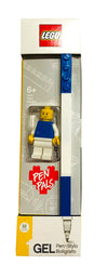 Pluma De Gel Lego Con Mini Figura (Azul)