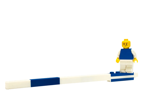 Pluma De Gel Lego Con Mini Figura (Azul)